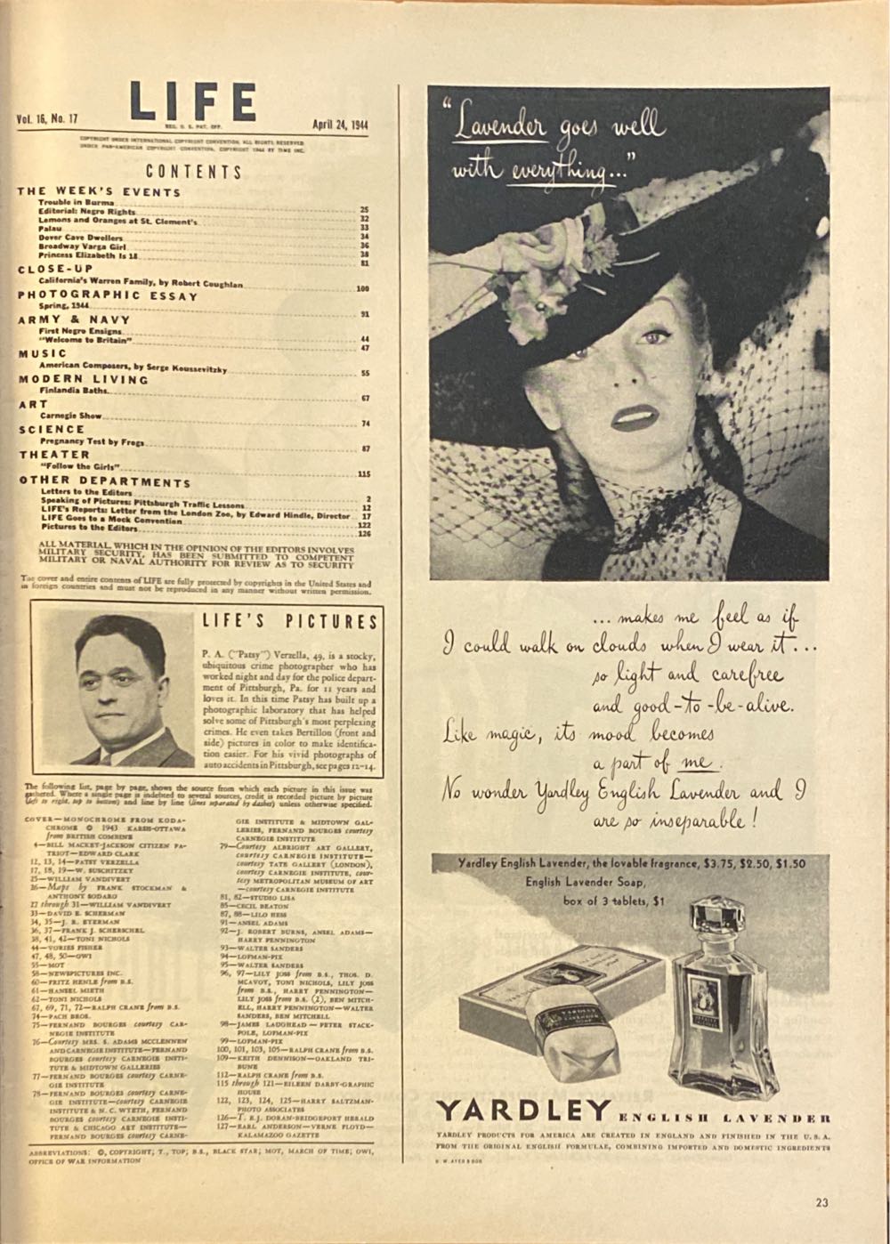 Life  (April) magazine collectible - Main Image 3