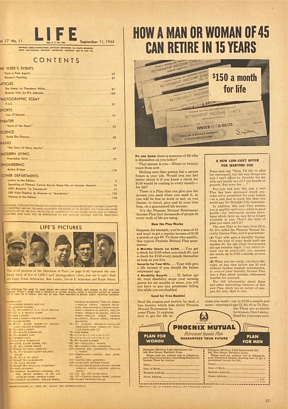 Life  (September) magazine collectible - Main Image 3