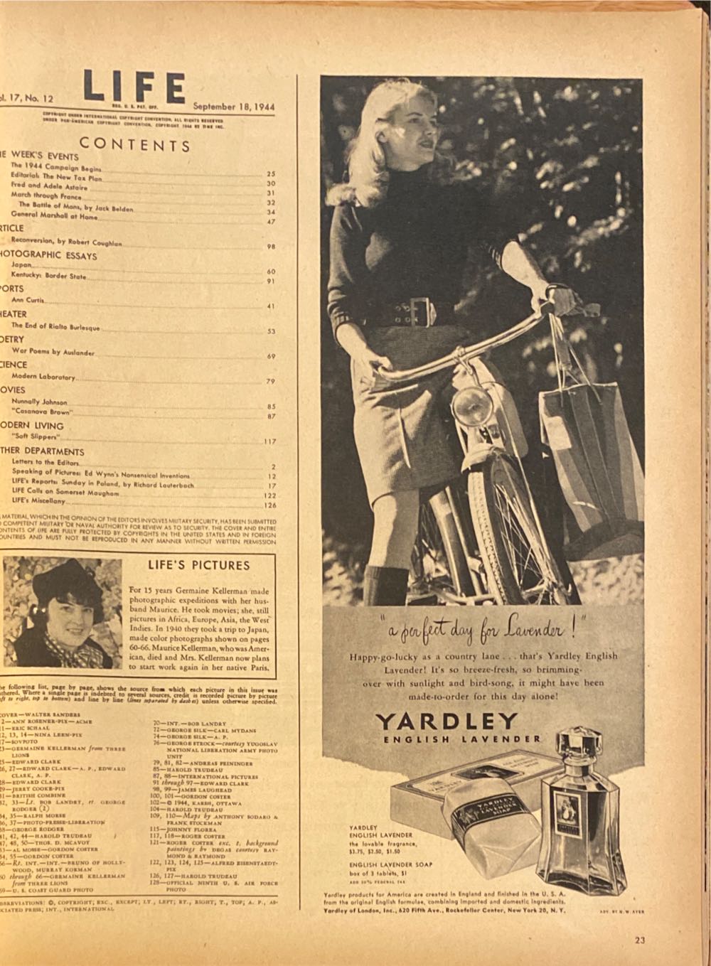 Life  (September) magazine collectible - Main Image 3