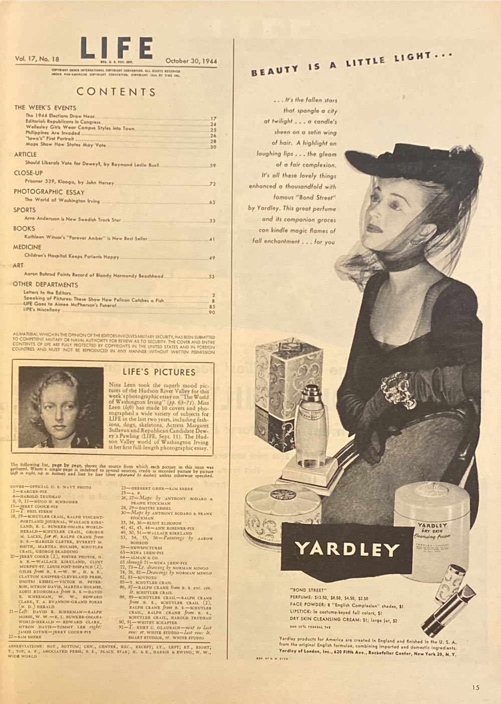 Life  (October) magazine collectible - Main Image 3