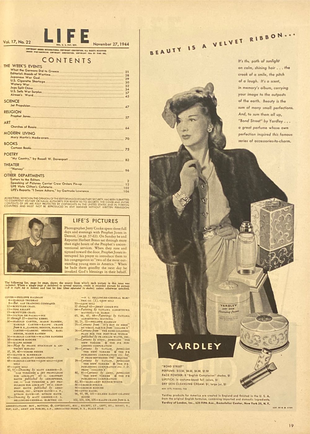 Life  (November) magazine collectible - Main Image 3