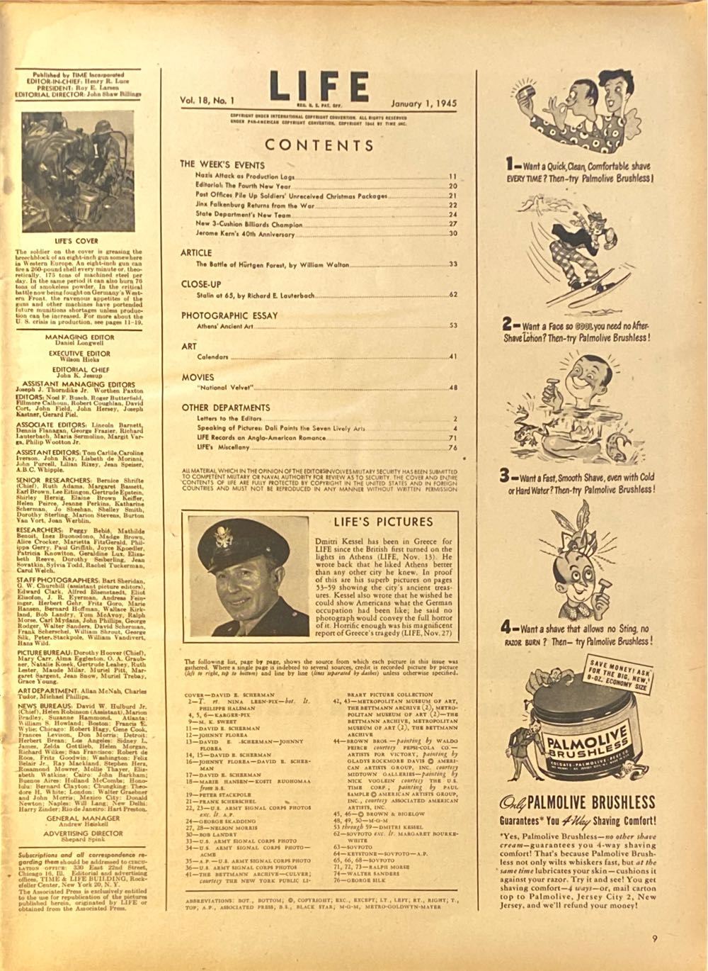 Life  (January) magazine collectible - Main Image 3