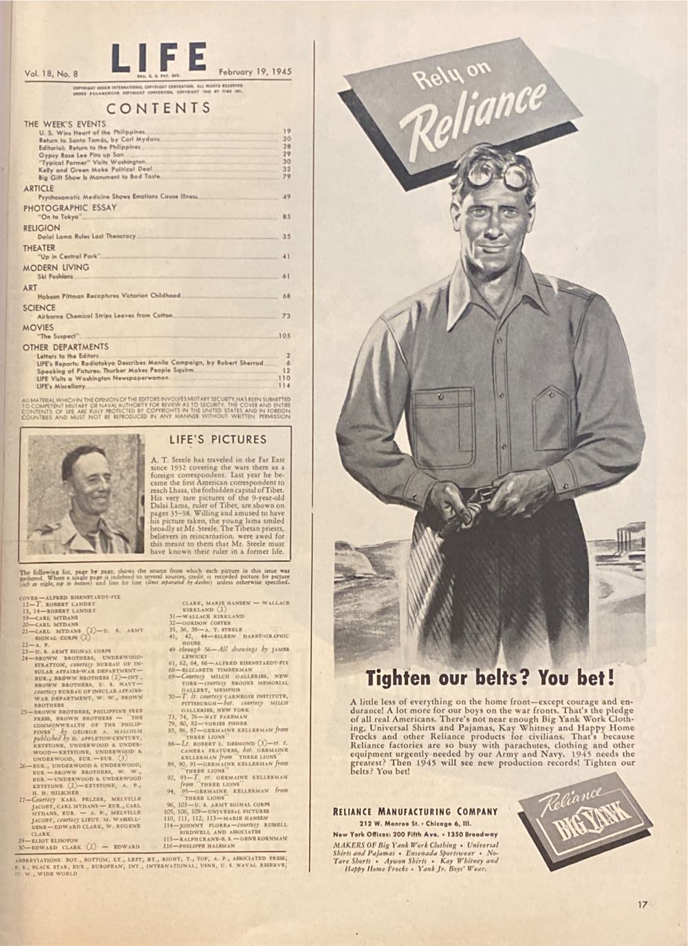 Life  (February) magazine collectible - Main Image 3