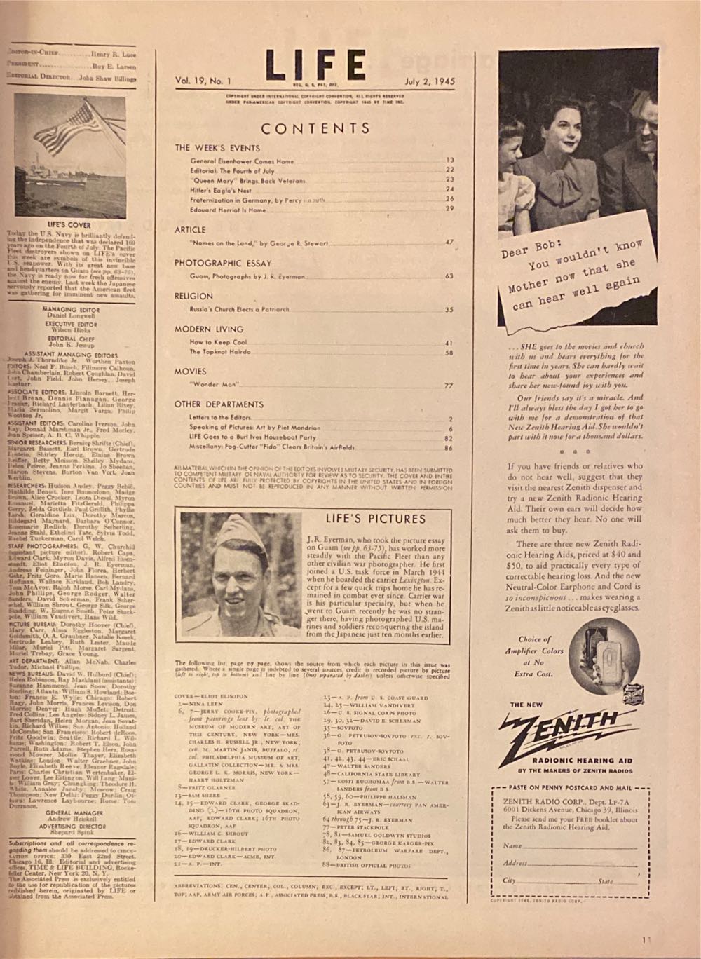 Life  (July) magazine collectible - Main Image 3