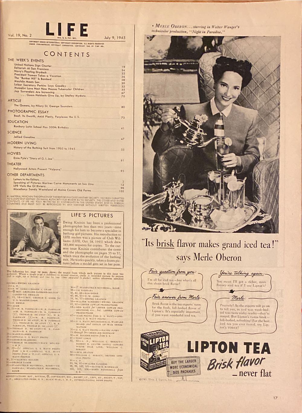 Life  (July) magazine collectible - Main Image 3