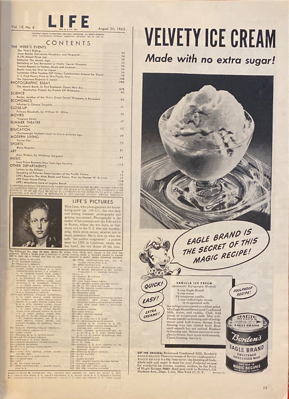 Life  (August) magazine collectible - Main Image 3