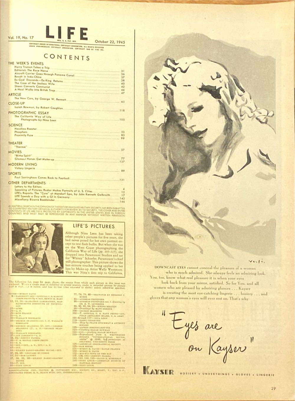 Life  (October) magazine collectible - Main Image 3