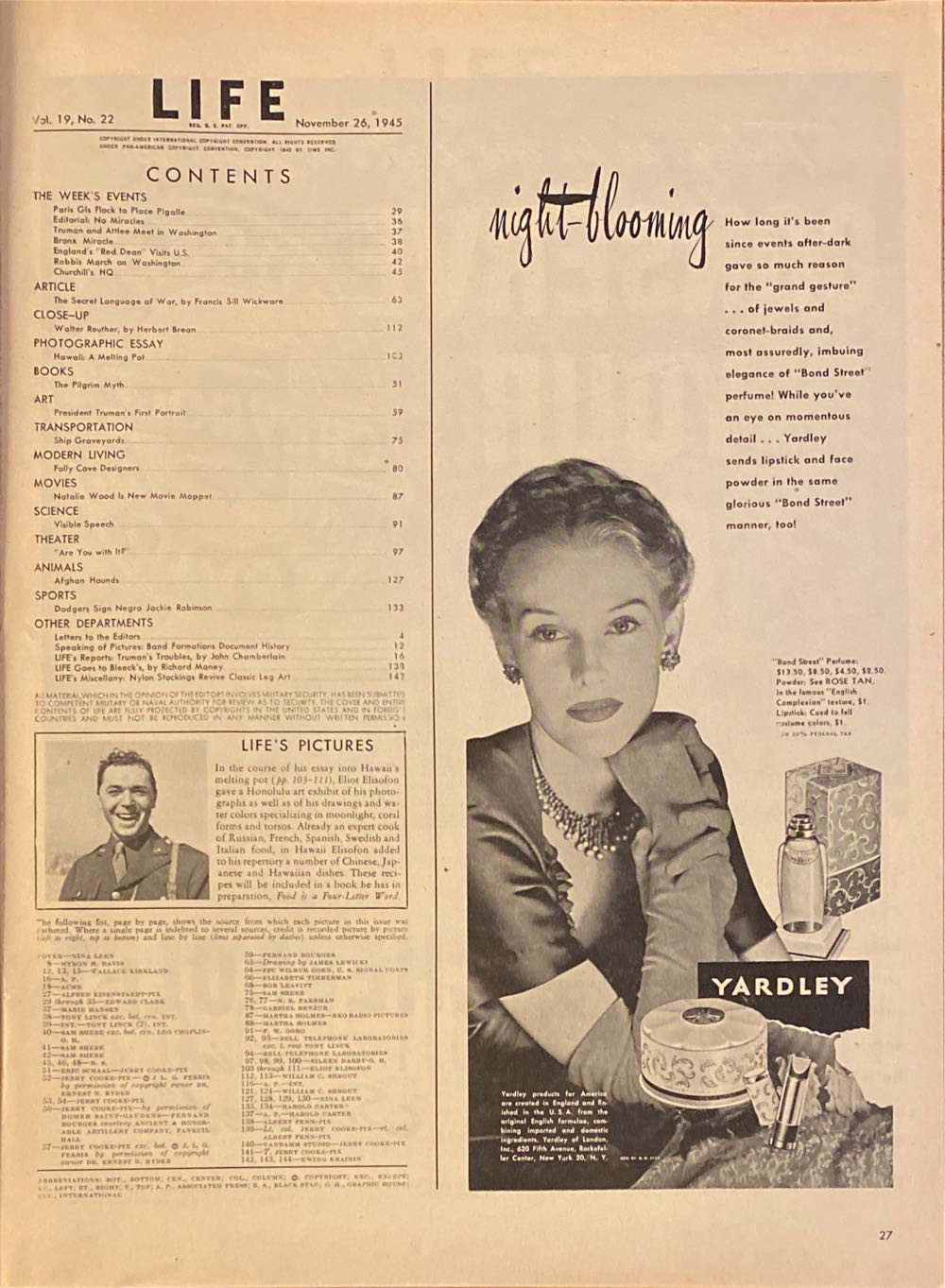 Life  (November) magazine collectible - Main Image 3