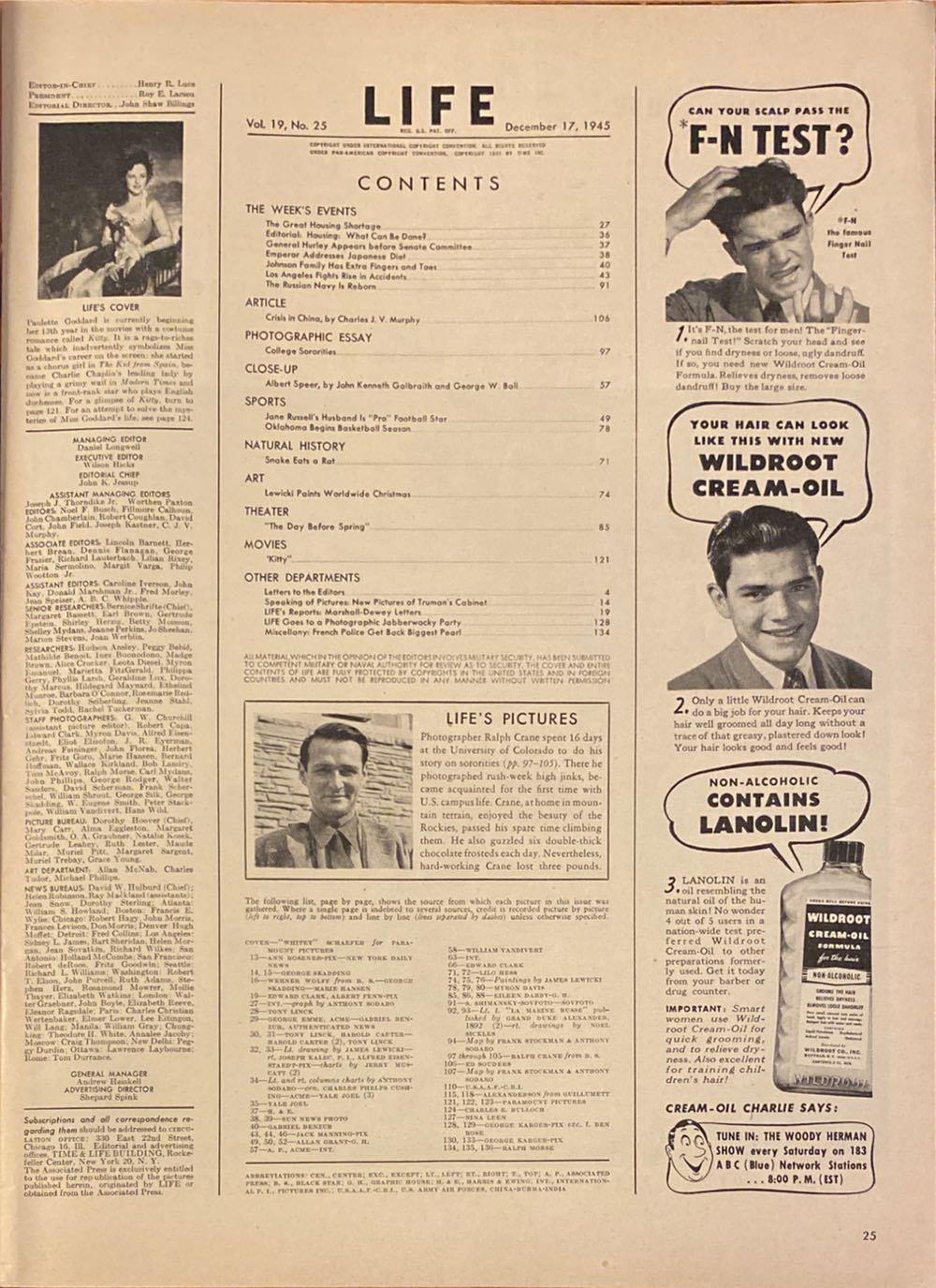 Life  (December) magazine collectible - Main Image 3