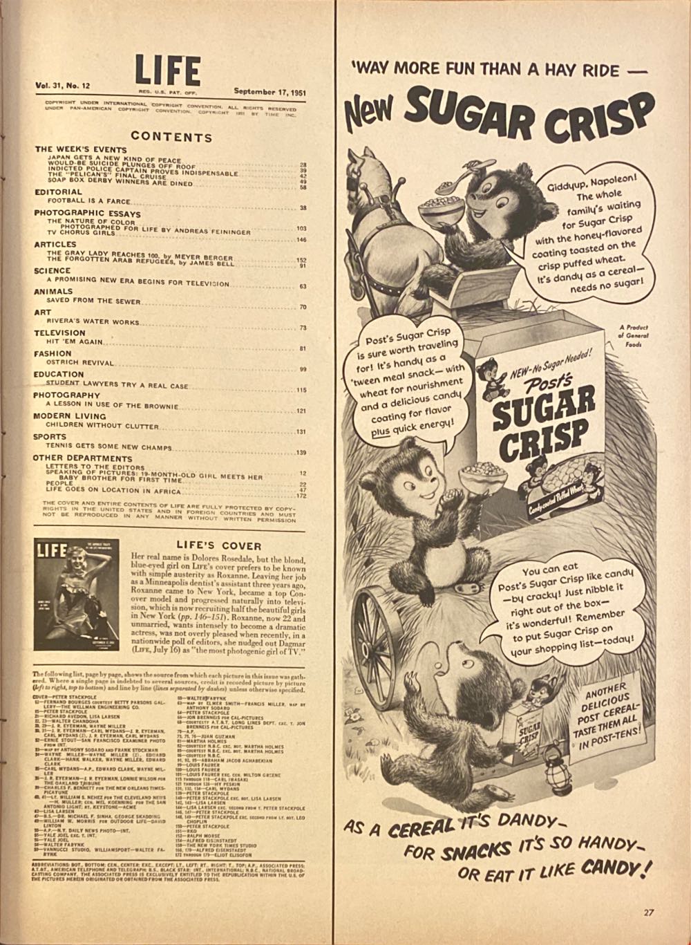 Life  (September) magazine collectible - Main Image 3