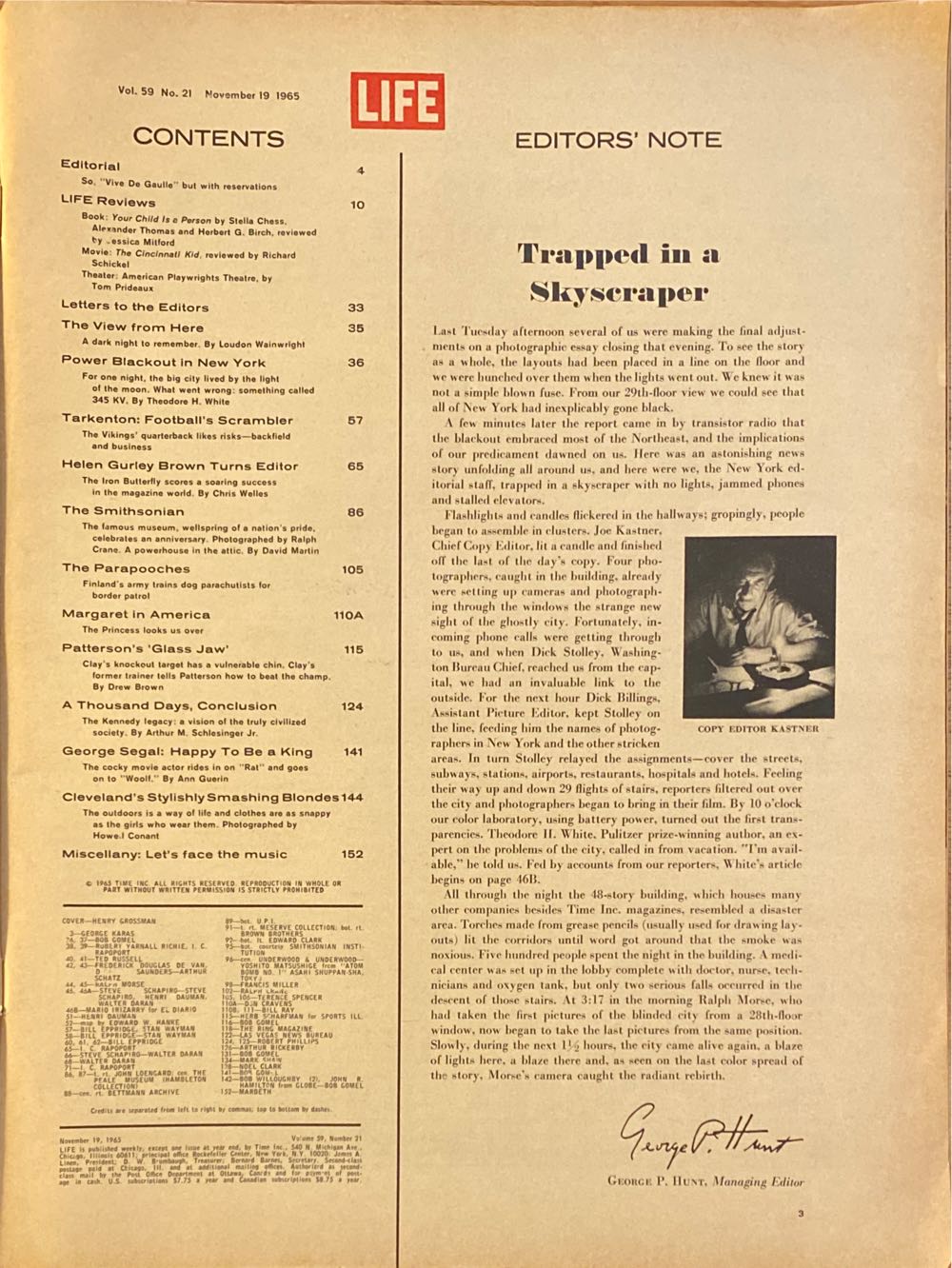 Life  (November) magazine collectible - Main Image 3