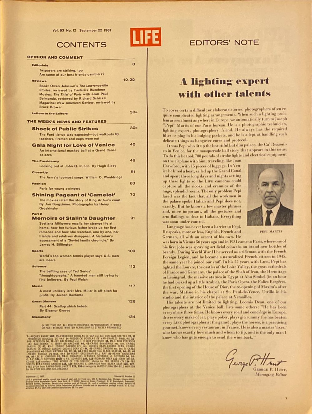 Life  (September) magazine collectible - Main Image 3