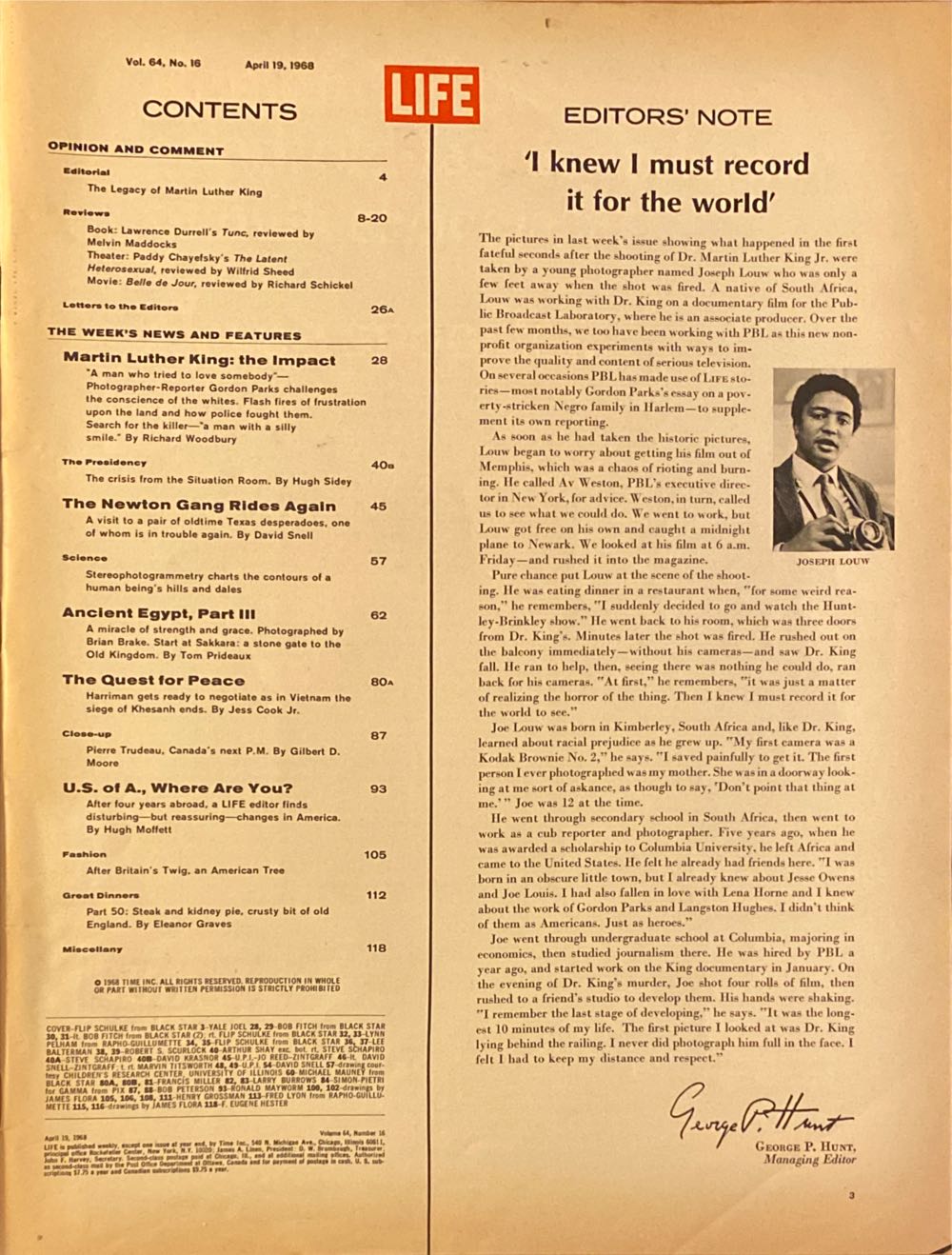 Life  (April) magazine collectible - Main Image 3