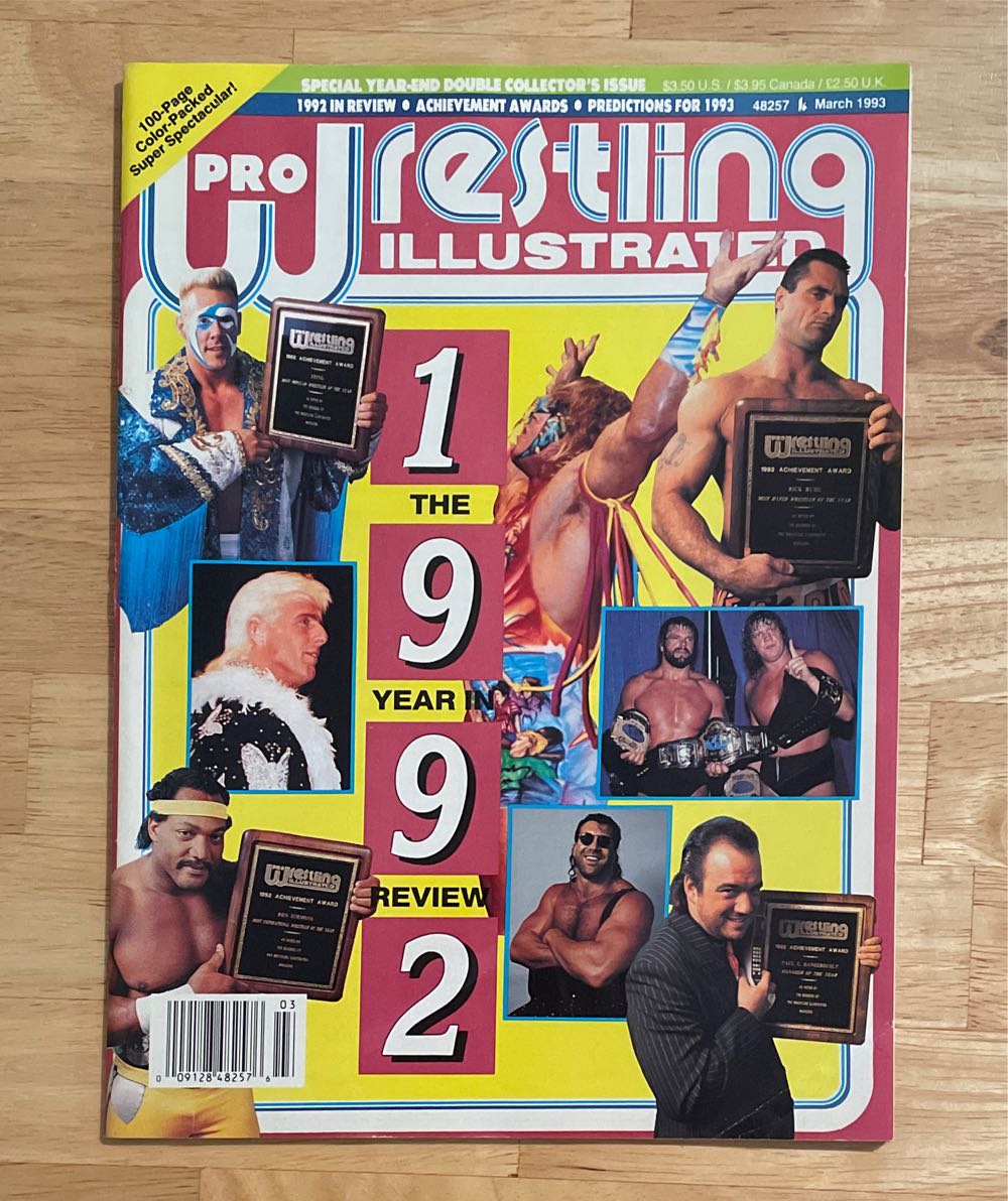 Pro Wrestling Illustrated  (March) magazine collectible [Barcode 300221848257603] - Main Image 1