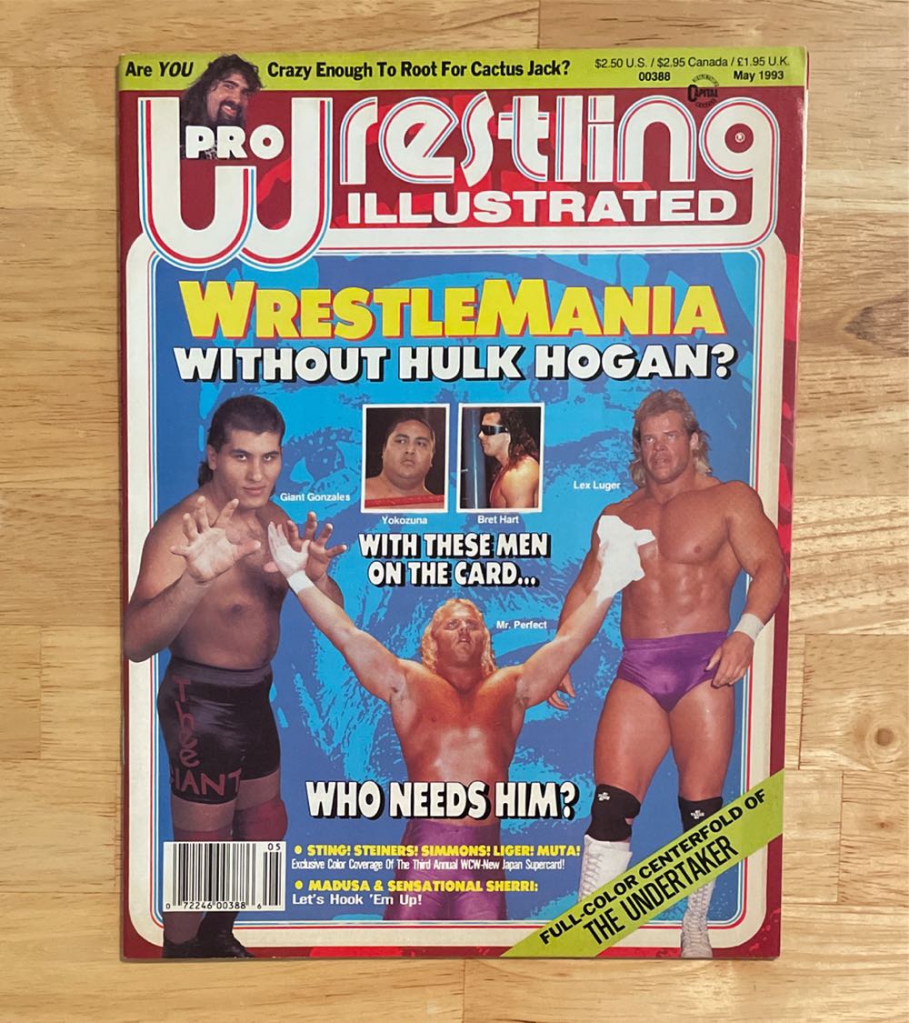 Pro Wrestling Illustrated  (May) magazine collectible [Barcode 07224600388605] - Main Image 1
