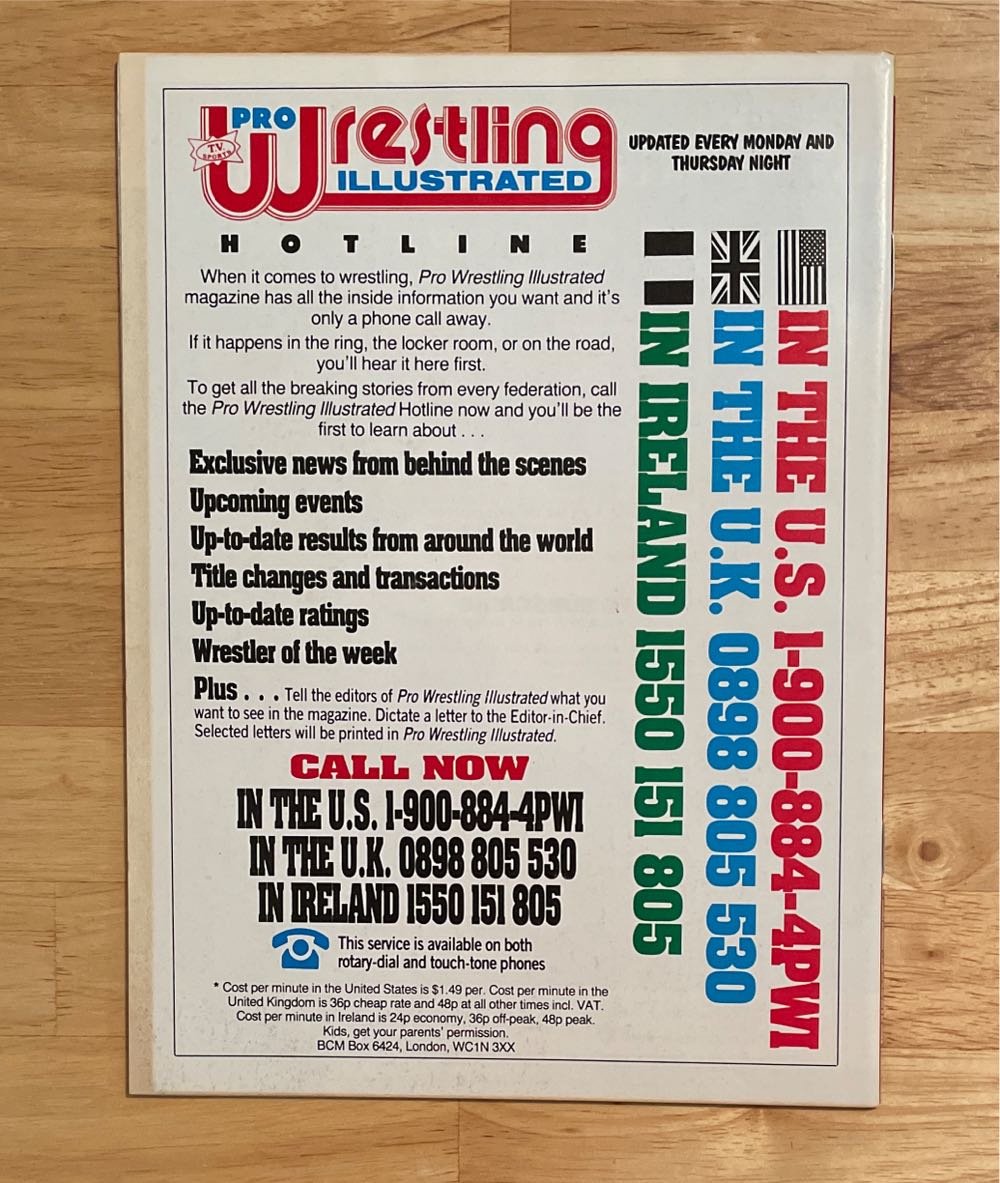 Pro Wrestling Illustrated  (May) magazine collectible [Barcode 07224600388605] - Main Image 2