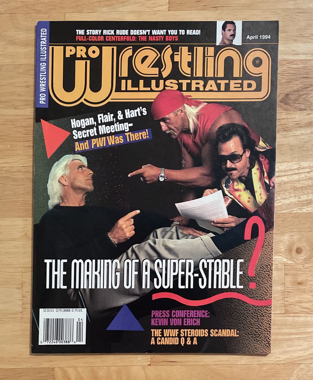 Pro Wrestling Illustrated  (April) magazine collectible [Barcode 07224600388604] - Main Image 1