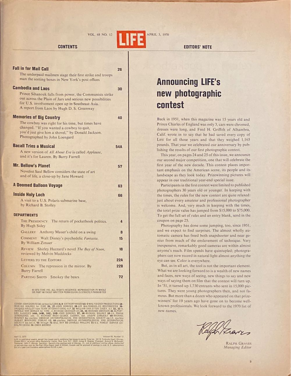 Life  (April) magazine collectible - Main Image 3