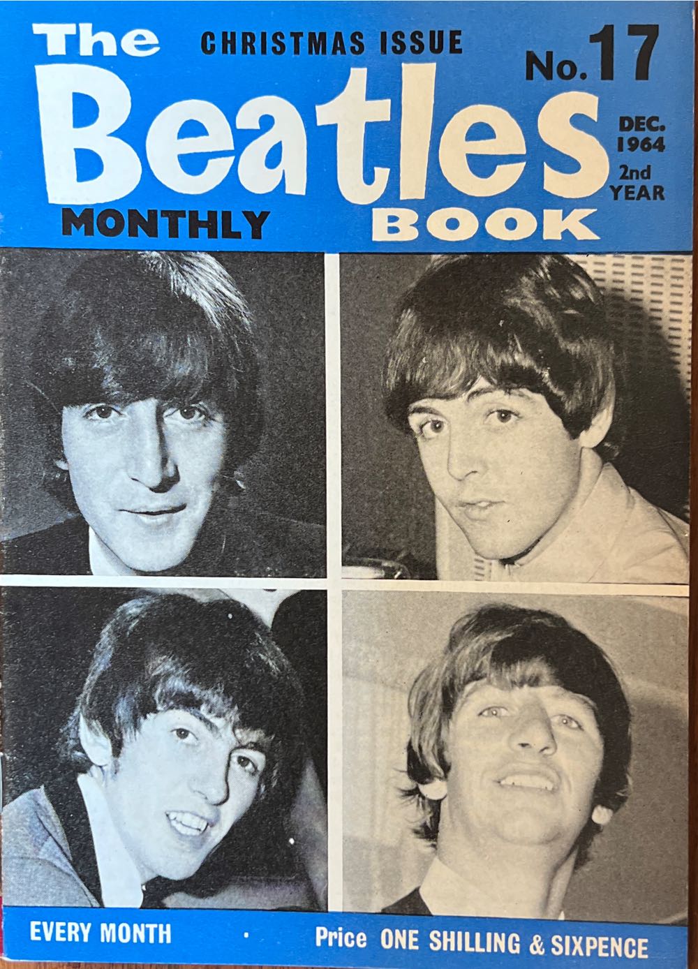 The Beatles Book Monthly No. 17  (December) magazine collectible - Main Image 1