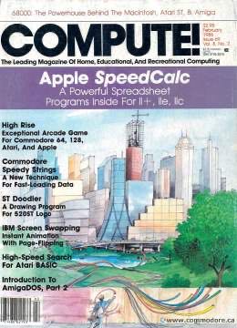 Compute! (February) magazine collectible - Main Image 1