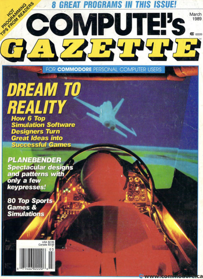 Compute!’s Gazette (March) magazine collectible - Main Image 1