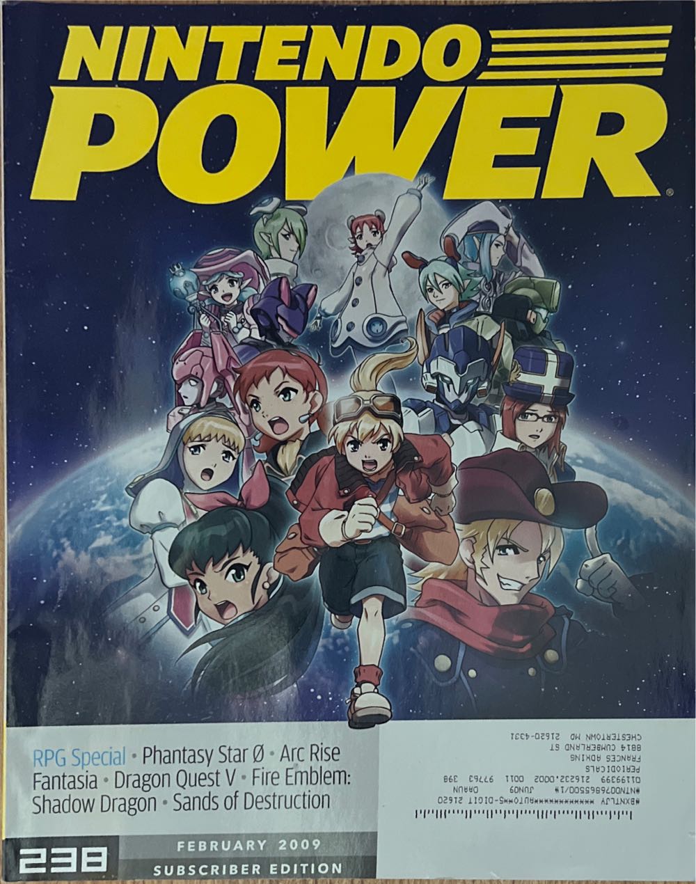 Nintendo Power Volume 238  magazine collectible - Main Image 1