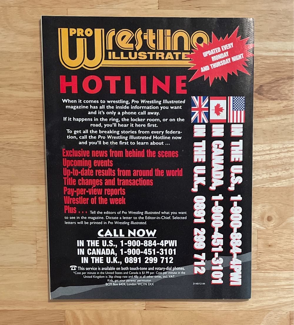 Pro Wrestling Illustrated  (June) magazine collectible [Barcode 72262700388106] - Main Image 2