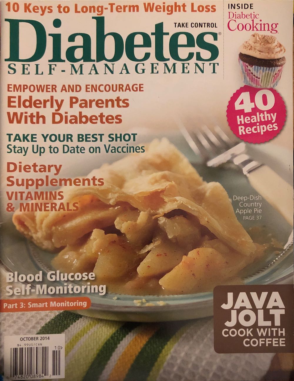 Diabetes Self - Management   (October) magazine collectible - Main Image 1