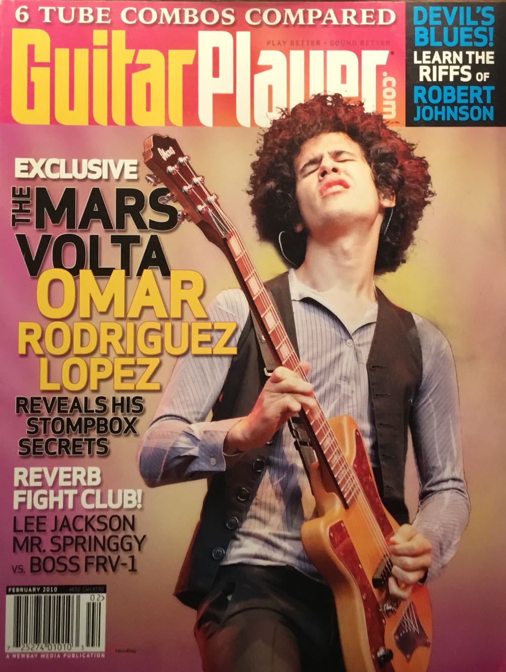 Guitar Player  (February) magazine collectible [Barcode 72527401010302] - Main Image 1