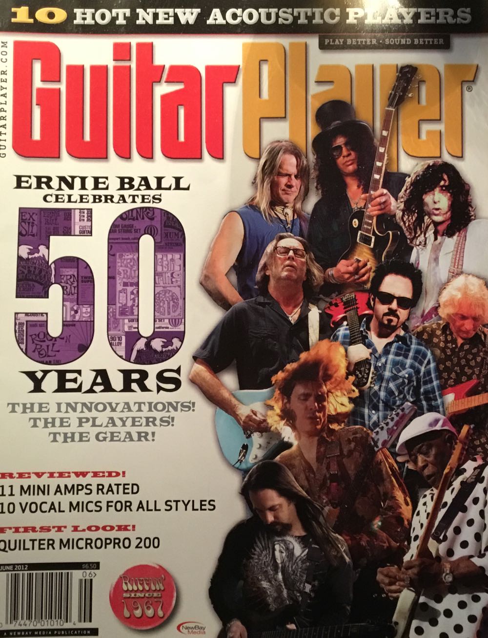Guitar Player  (June) magazine collectible [Barcode 07447001010406] - Main Image 1