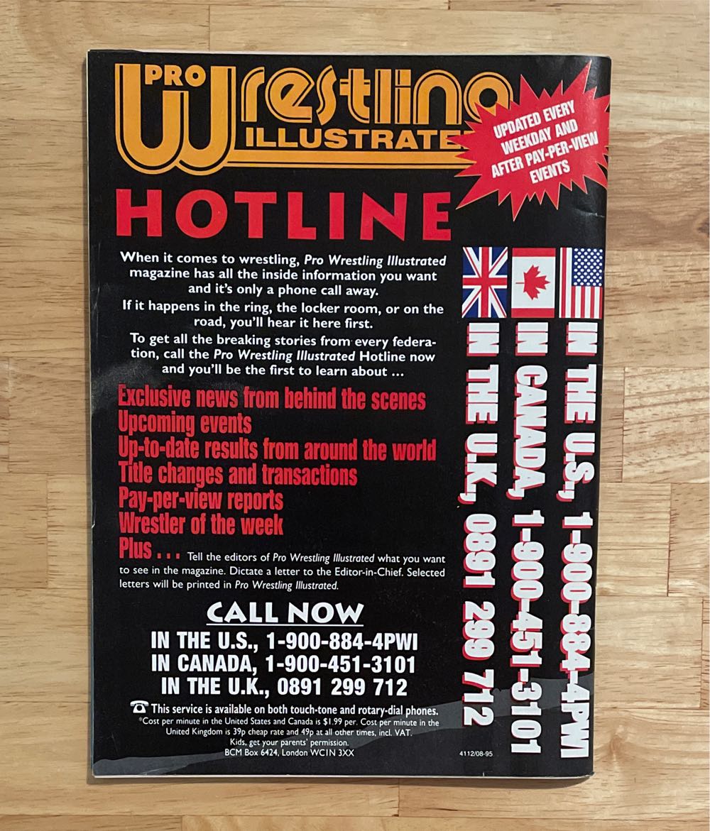 Pro Wrestling Illustrated  (January) magazine collectible [Barcode 07224600388661] - Main Image 2