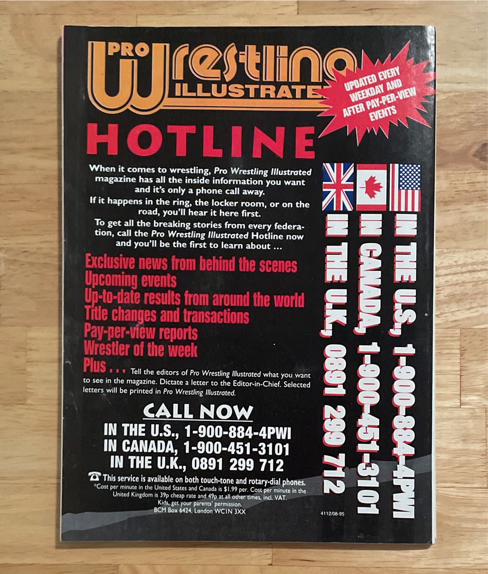 Pro Wrestling Illustrated  (March) magazine collectible [Barcode 00912800388703] - Main Image 2