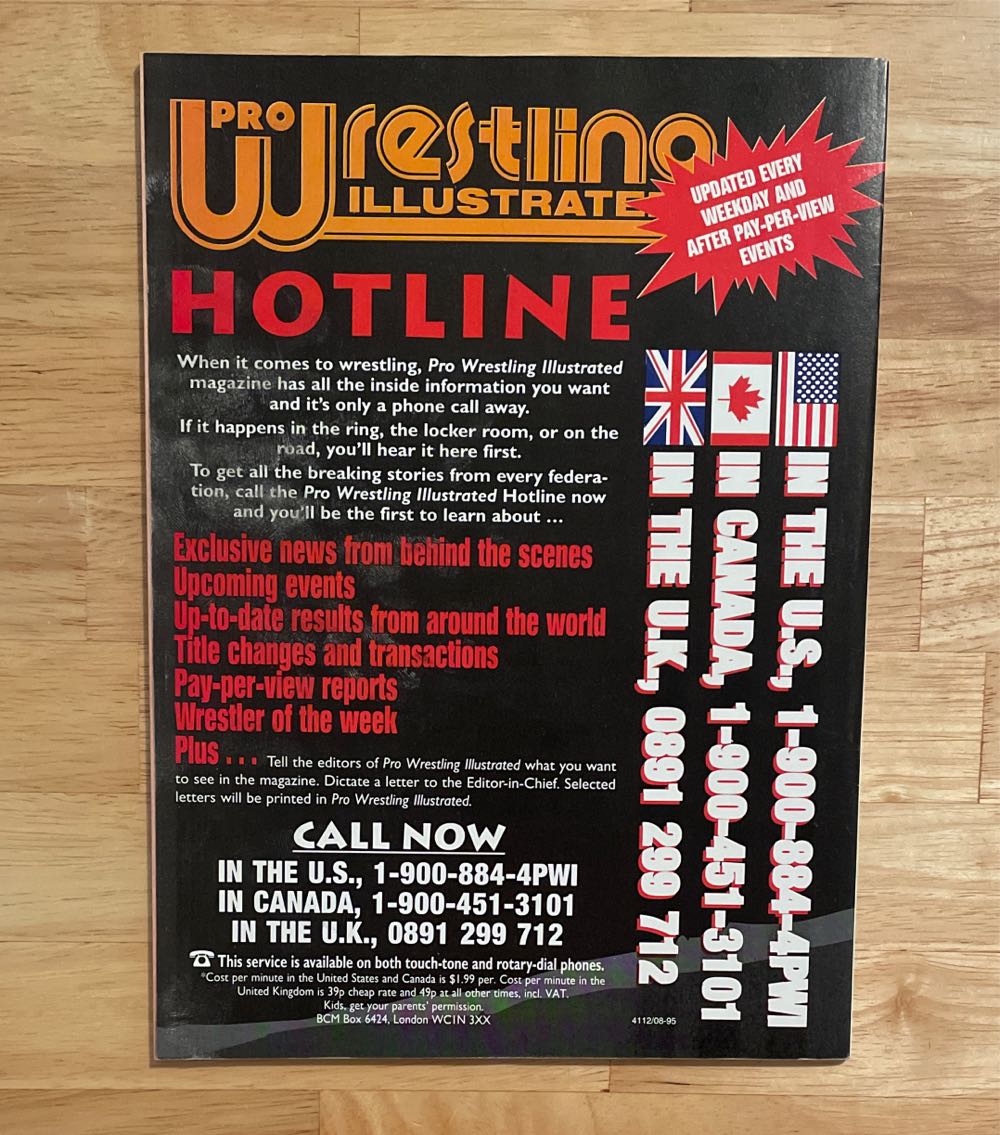 Pro Wrestling Illustrated  (July) magazine collectible [Barcode 07189600388807] - Main Image 2
