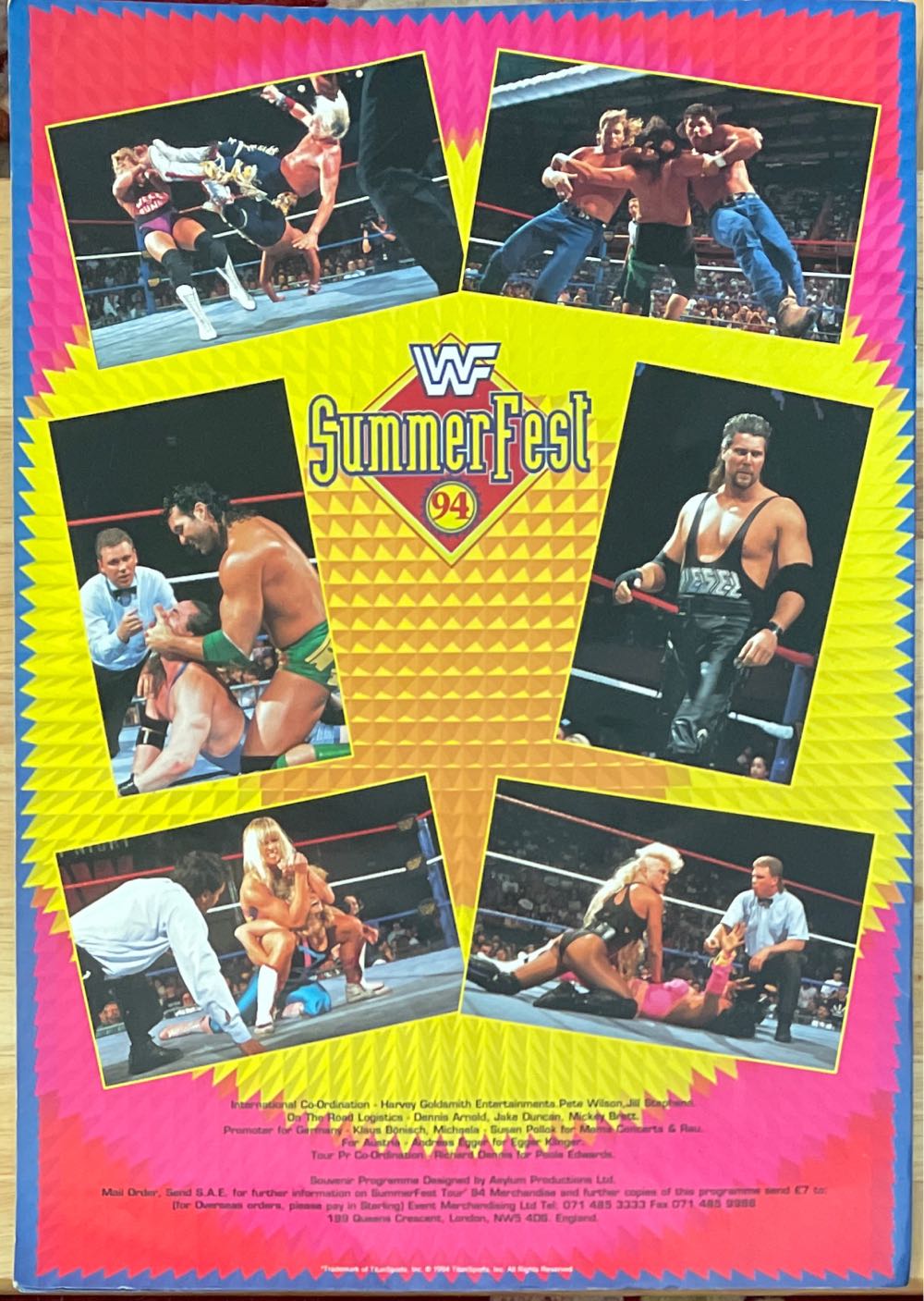 WWF Summer Fest ‘94 magazine collectible - Main Image 2