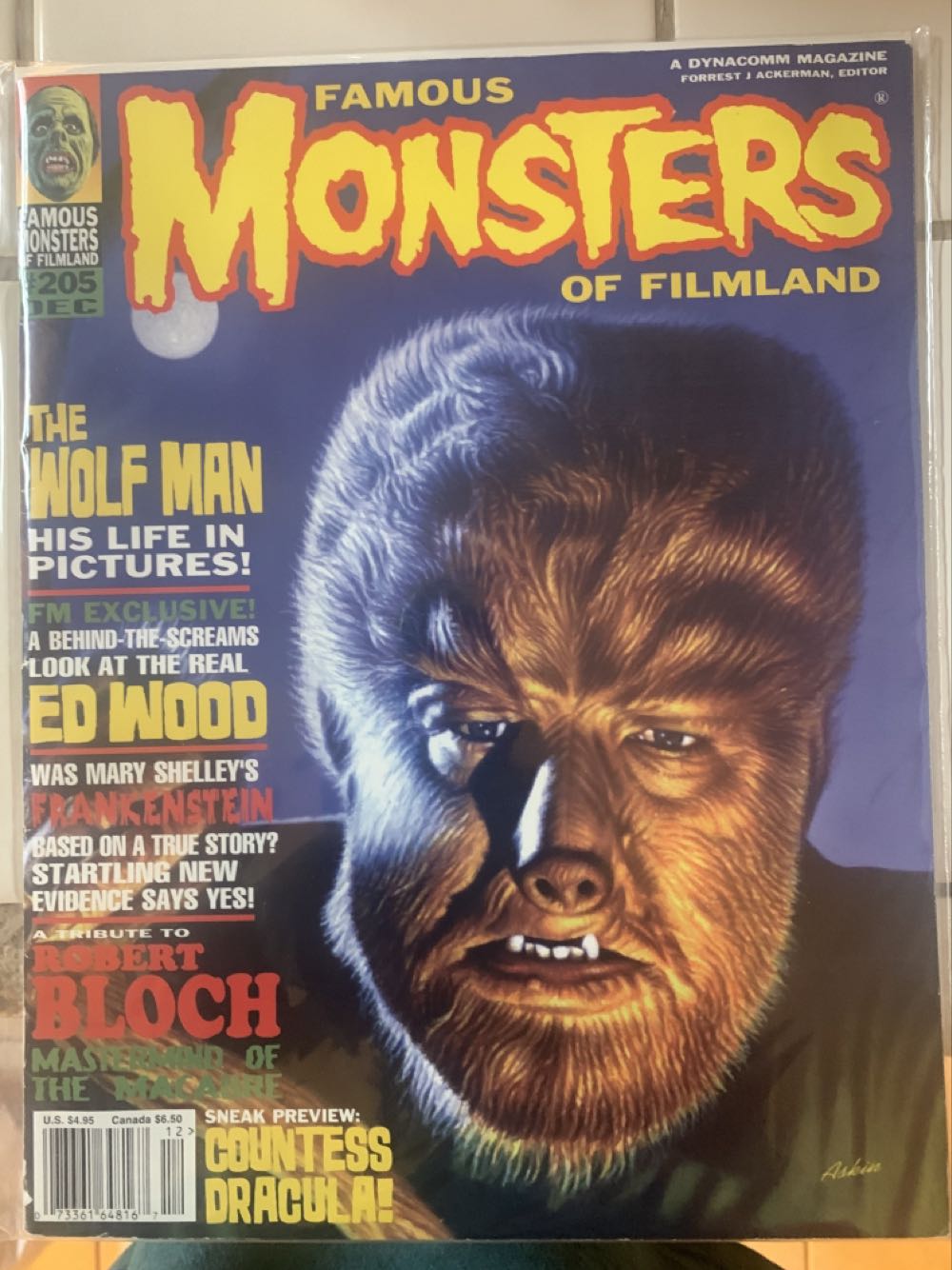 Famous Monsters Of Filmland  (December) magazine collectible - Main Image 2
