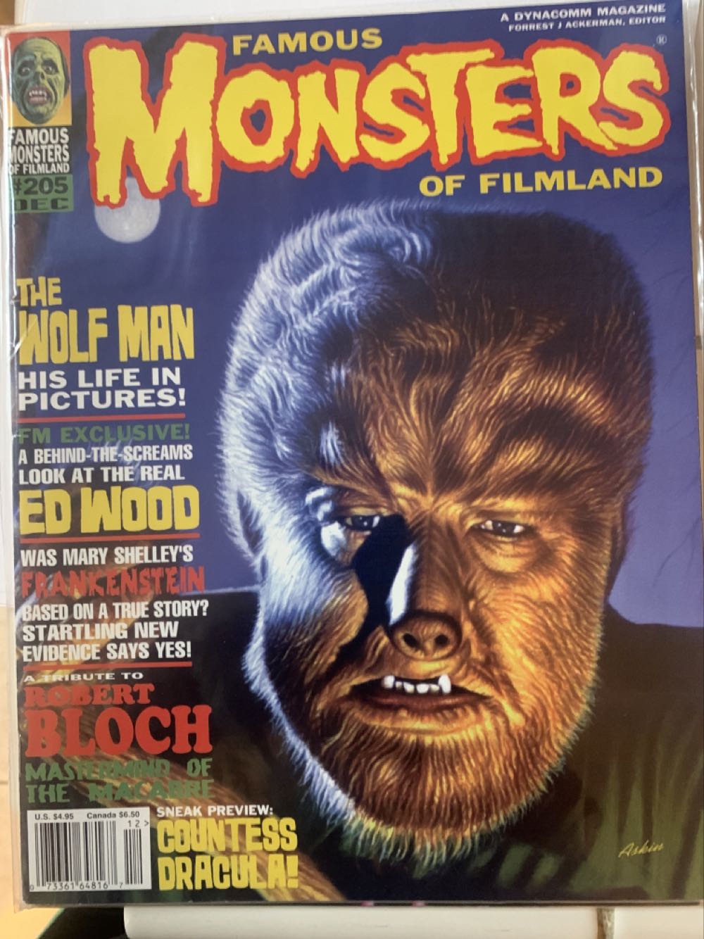 Famous Monsters Of Filmland  (December) magazine collectible - Main Image 3