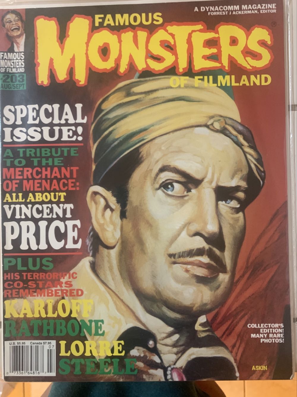 Famous Monsters Of Filmland  (August) magazine collectible - Main Image 2