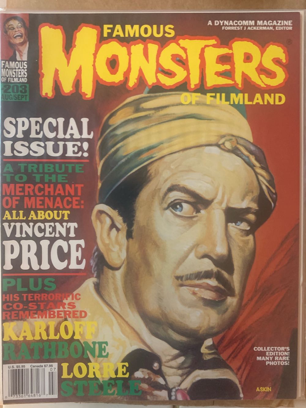 Famous Monsters Of Filmland  (August) magazine collectible - Main Image 3