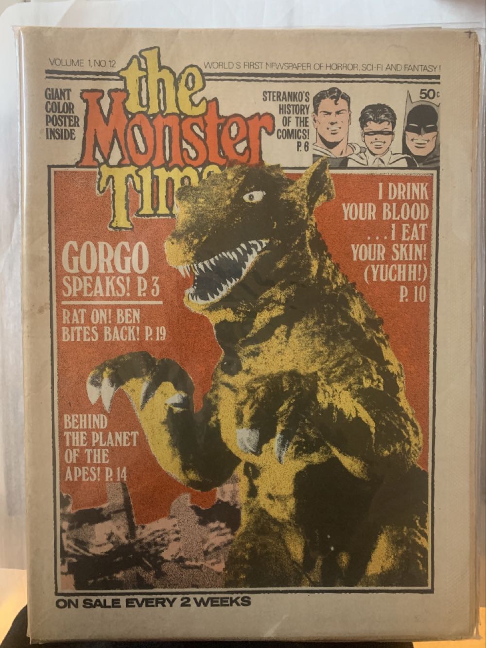 The Monster Times  magazine collectible - Main Image 2