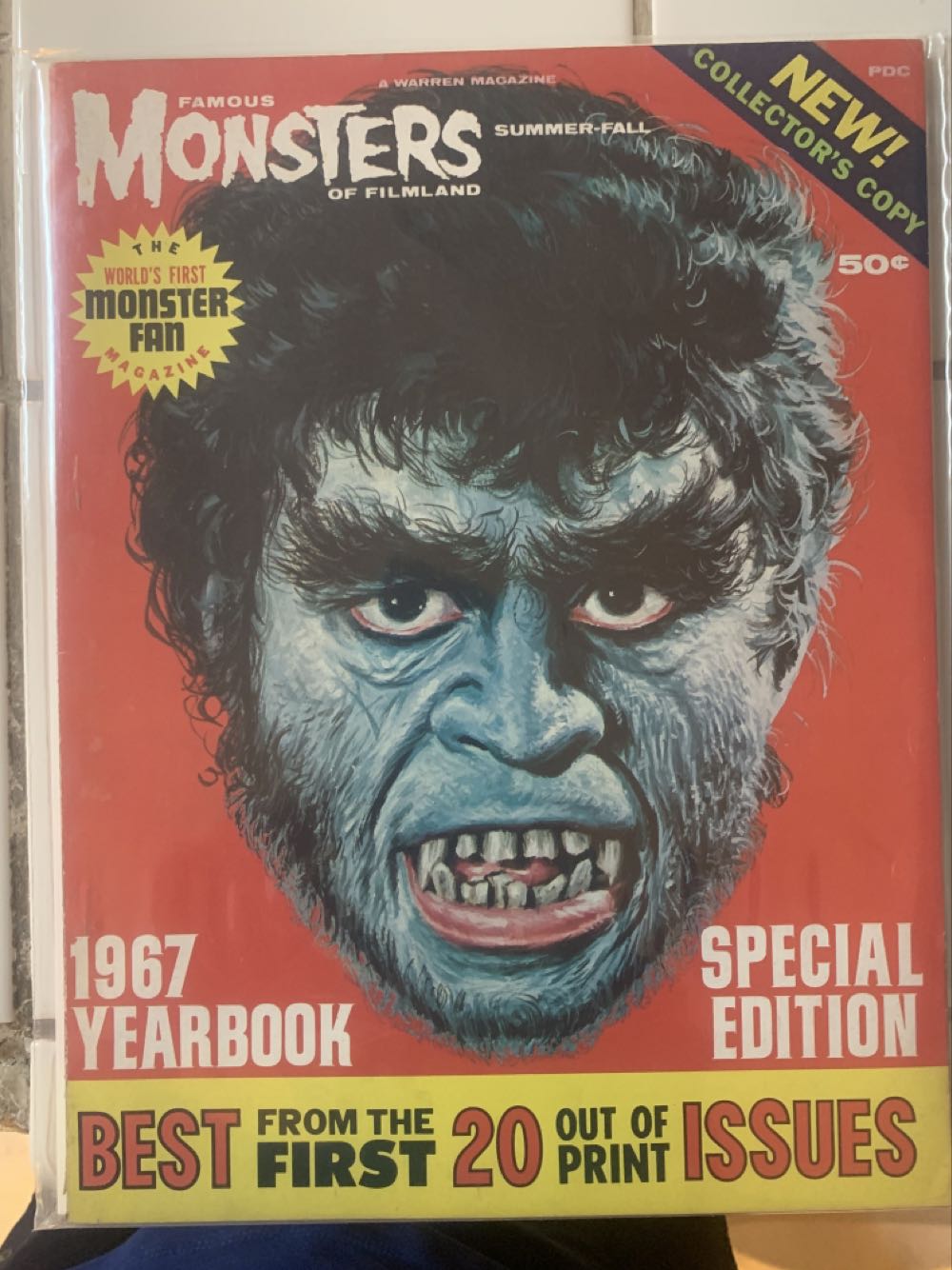 Famous Monsters Of Filmland 1967 Yearbook (October) magazine collectible - Main Image 1