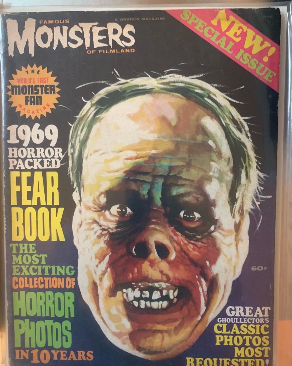 Famous Monsters Of Filmland 1969 Yearbook  magazine collectible - Main Image 3
