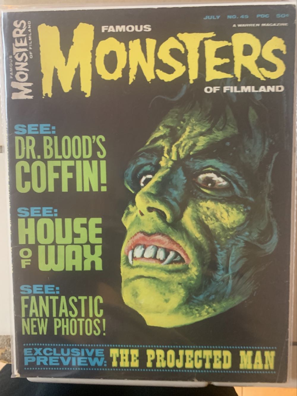 Famous Monsters Of Filmland  (July) magazine collectible - Main Image 2