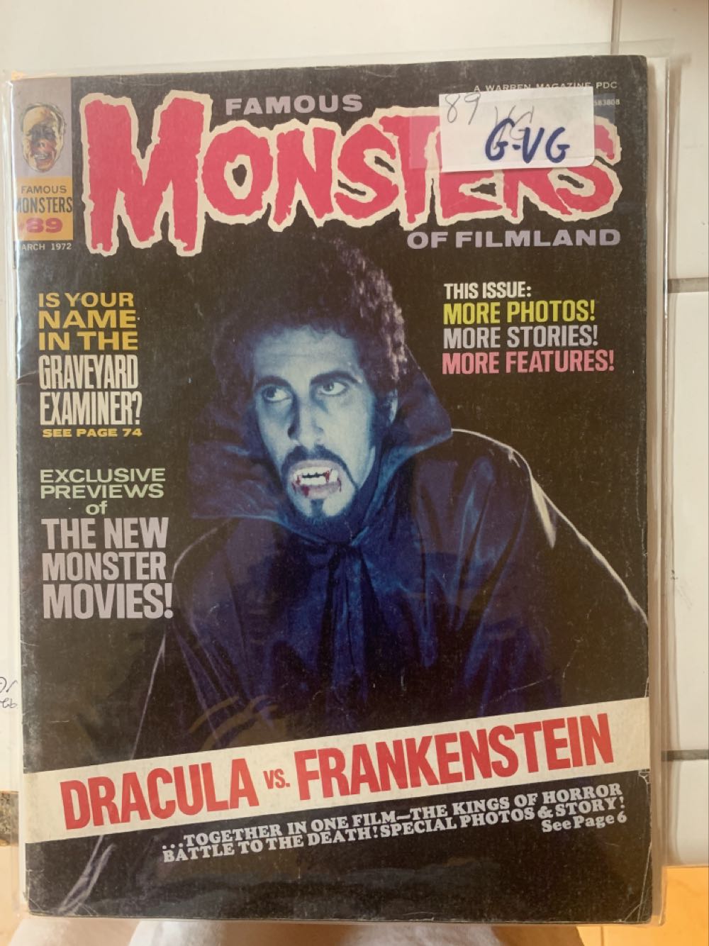 Famous Monsters Of Filmland  (March) magazine collectible - Main Image 1