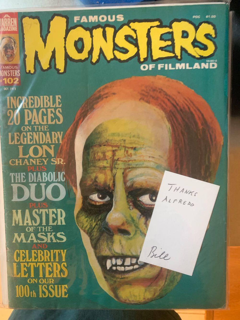 Famous Monsters Of Filmland  (October) magazine collectible - Main Image 4