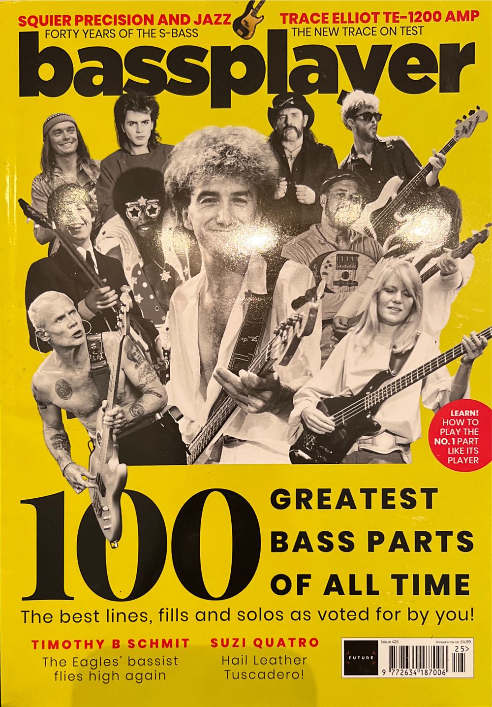 Bassplayer 100 Greatest Bass Parts Of All Time  (August) magazine collectible - Main Image 1