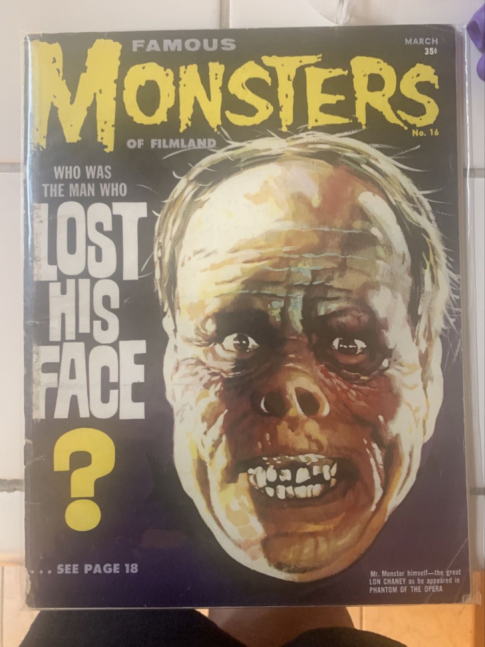 Famous Monsters Of Filmland  (March) magazine collectible - Main Image 1