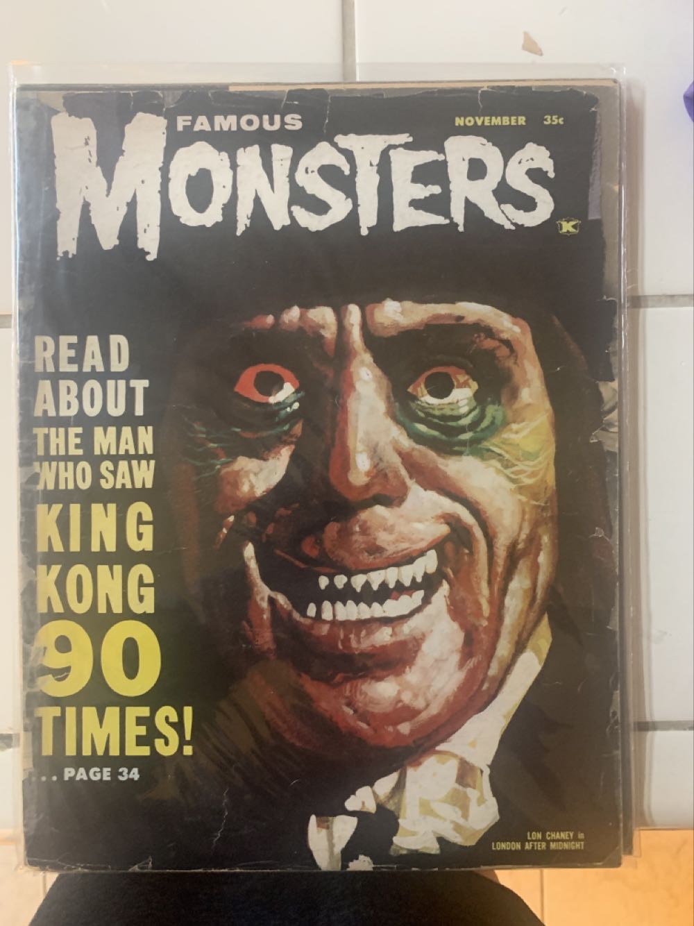 Famous Monsters Of Filmland  (November) magazine collectible - Main Image 1