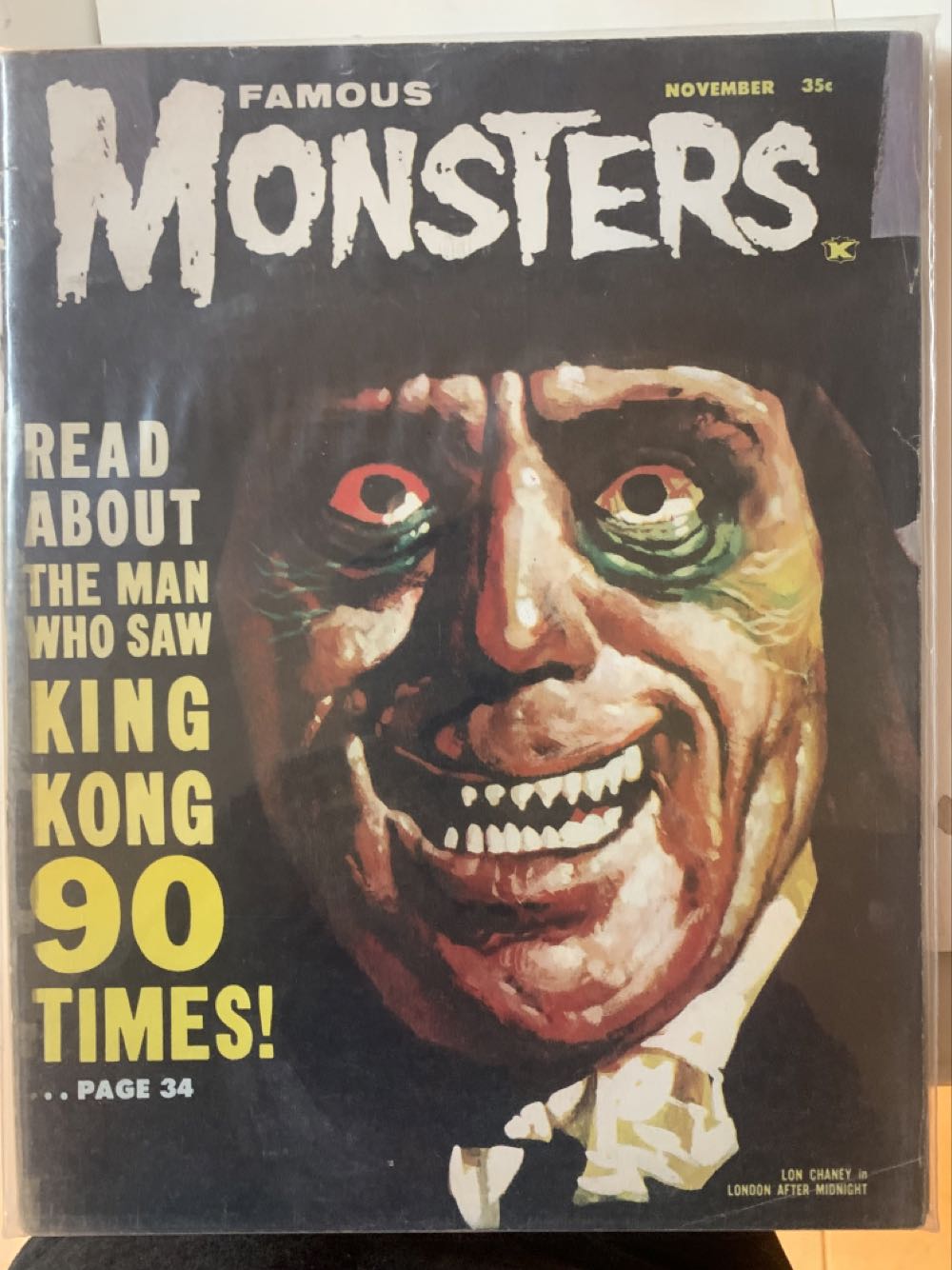 Famous Monsters Of Filmland  (November) magazine collectible - Main Image 4