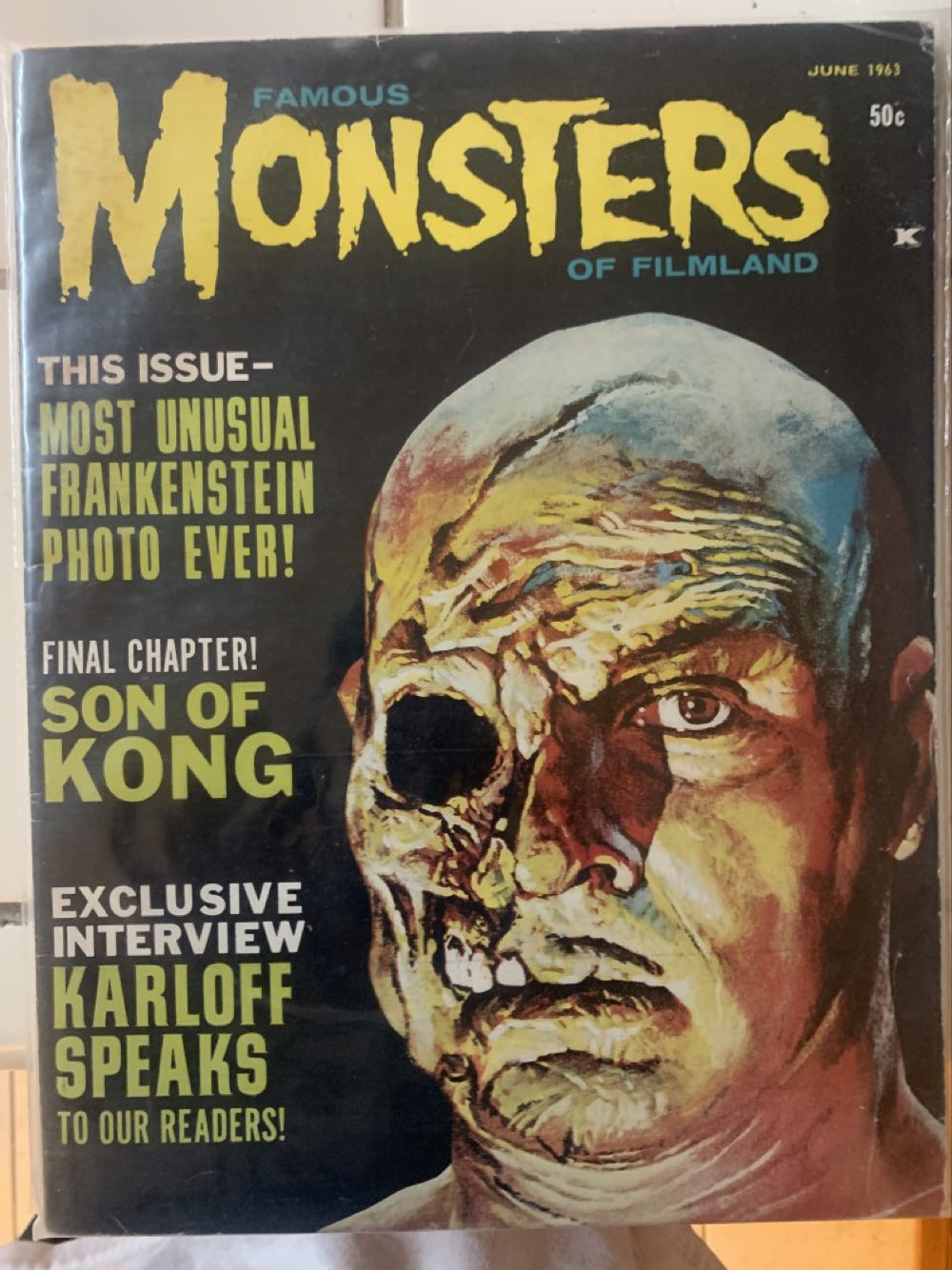 Famous Monsters Of Filmland  (June) magazine collectible - Main Image 2