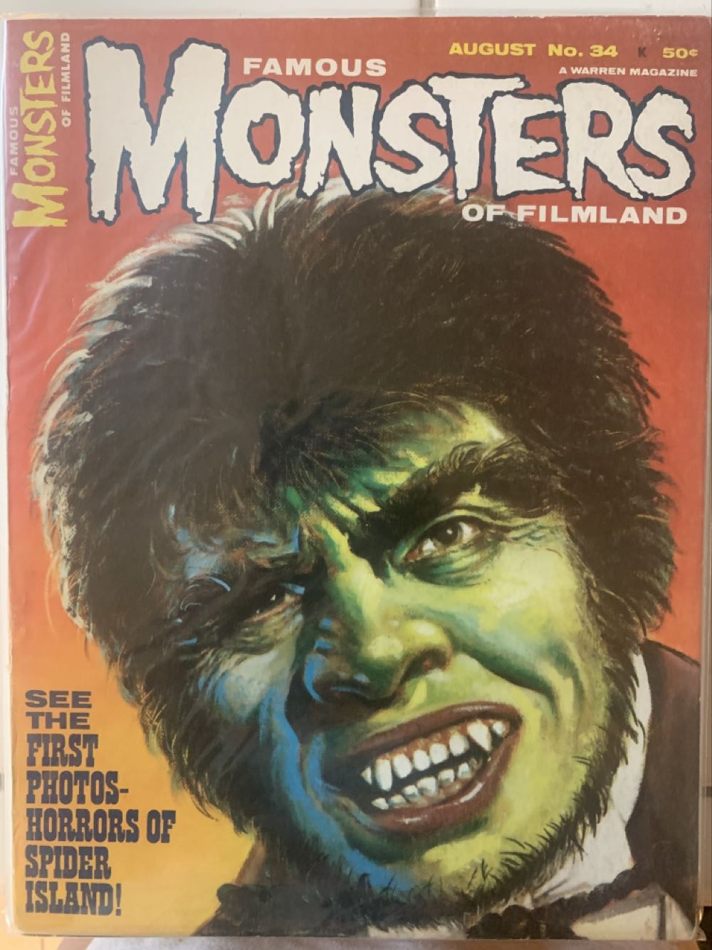Famous Monsters Of Filmland  (August) magazine collectible - Main Image 3